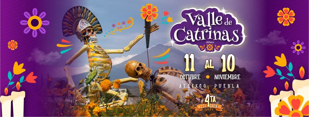 Valle de Catrinas - 11/10/2024 0:00:00 en Atlixco